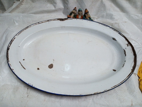 Enlozados Antiguo Bandeja Varios Grandes Enlozados Antiguo Bandeja Varios Grandes