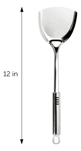 Espátula De Metal De Acero Inoxidable De 12 Pulgadas, Espátu