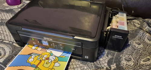 Multifuncional Epson L455 Tinta Continua Wifi Color Y Negro (Usado)