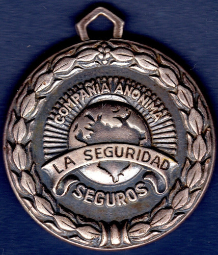 Medalla Ca La Seguridad Seguros Caracas Venezuela (Usado)