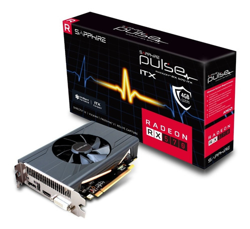 Tarjeta Video Amd Radeon Rx 570 4gb Mini Itx Sapphire 4k