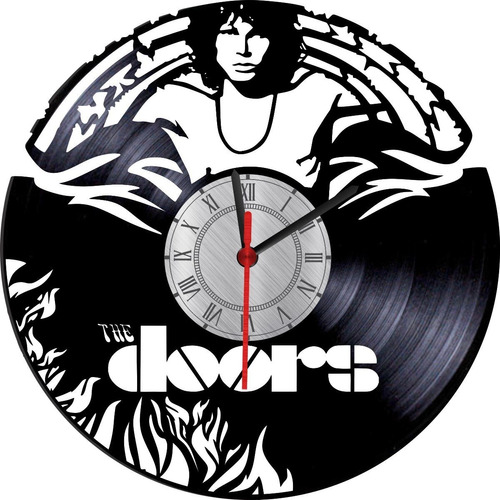 Reloj En Vinilo Lp/ Vinyl Clock The Doors