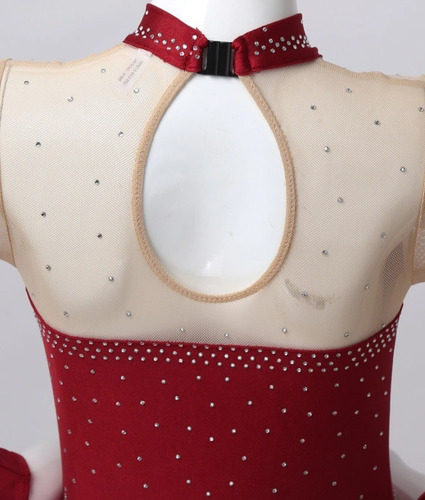 Imagem 7 de 9 de Roupa Profissional Balé Ou Patinação Manga Longa P/ Meninas