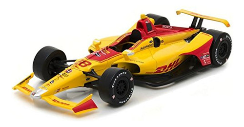 Miniatura Indy 500 Greenlight Rayan Hunter Dhl #28 2018 1/18