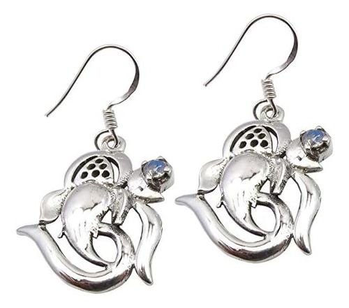 Año Nuevo Silverstarjewel 925 Pendientes De Plata Maciza Rea