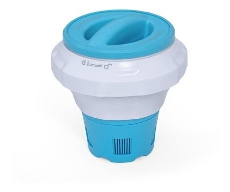 Clorador Flotable Para Alberca Con Guante Protector
