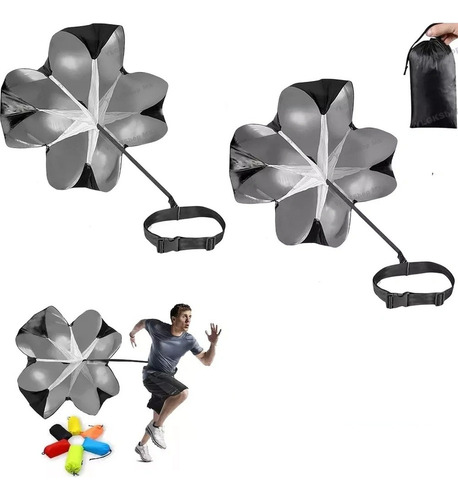 . 2 Piezas Paracaídas Resistencia For Entrenamiento