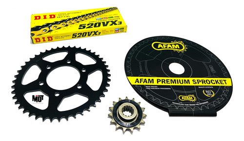 Kit Arrastre Kawasaki Z800 - Afam + Did Orrin ( X-ring )