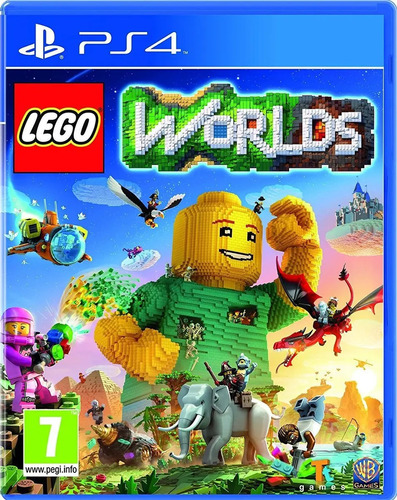 Ps4 Lego Worlds Juego Fisico Nuevo Y Sellado