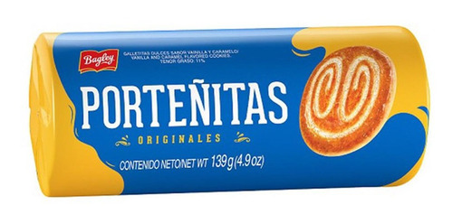 Galletitas Bagley Porteñitas X139gr