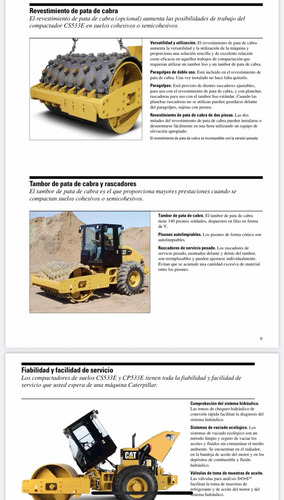 Rodillo Compactador Pata De Cabra Cat Cp533 2010 Envio Pais