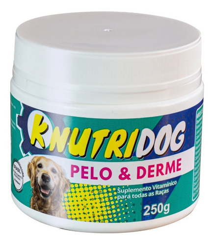 Pelo & Derme Suplemento Para Cachorro K-nutridog 1 Und 250g