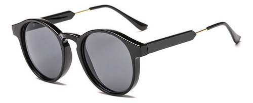 Gafas De Sol De Moda Transparentes Con Montura Redonda