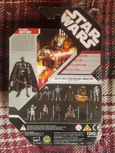Darth Vader Battle Damaged 30 Aniversario Figura Star Wars (Usado)