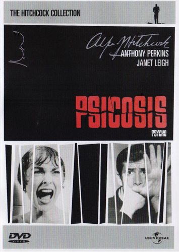 Psicosis 1960 Alfred Hitchcock Pelicula Dvd