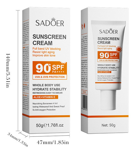 La Crema De Protección Solar Ray Damage Protection Proporcio