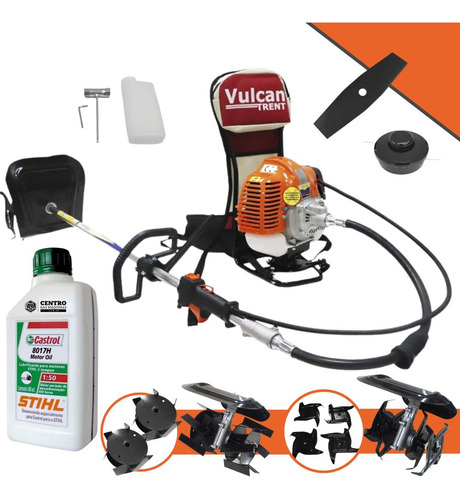 Roçadeira + Óleo Stihl P/ Roçar Capinar E Cultivar Vrc-430