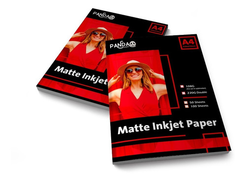 Papel Bifaz Matte A4 220gr Mate Doble Cara X500hs Foto Album