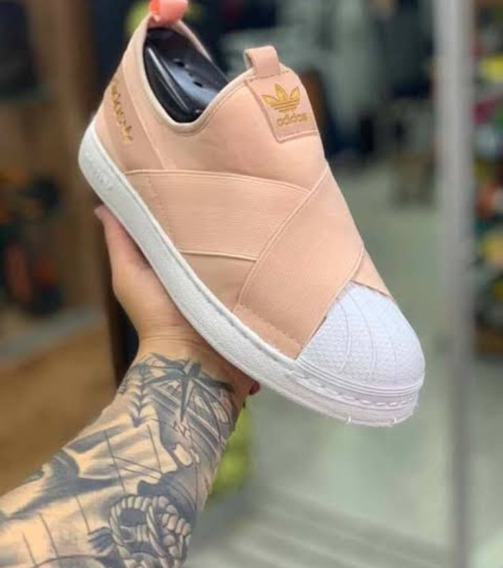 Tenis Adidas Slip On Rosa - Sapatos Tênis com o Melhores Preços no Mercado Livre Brasil