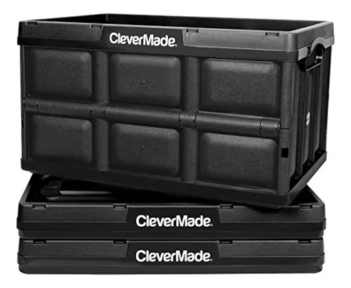 Clevercade Clevercrates Contenedor De Almacenamiento Plegabl