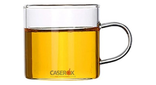Tazas Expresso Borosilicato 100ml 6 Piezas