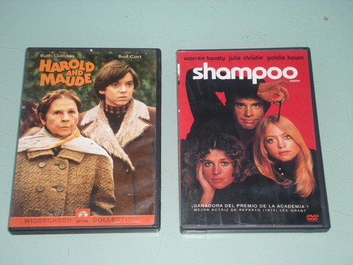 Shampoo Y Harold And Maude -2 Peliculas De Hal Ashby-2 Dvd