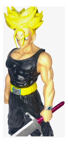 Figura De Acción Anime Dragon Ball Trunks Del Futuro