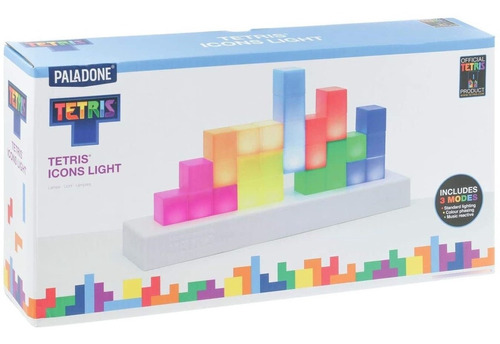 Tetris Icons Light - Tres Modos De Iluminación - Licencia Of