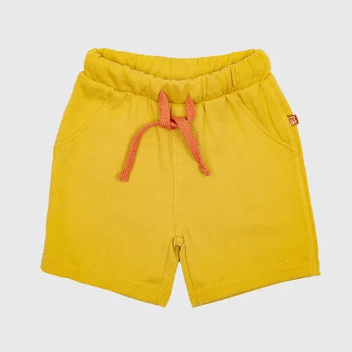 comprar Bermuda Bebé Algodón Verano Niño Amarillo