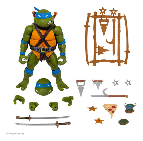 Teenage Mutant Ninja Turtles Ultimates Leonardo Super7