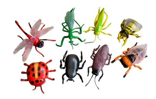 Insectos De Juguete Para Niños. Juguetes Educativos Didáctic