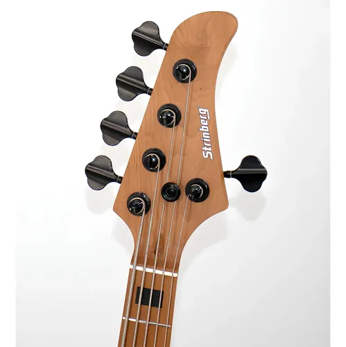 Contrabaixo Elétrico Strinberg JBS155AD 5 Cordas Jazz Laranja