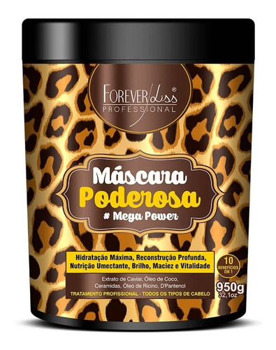 Forever Liss Máscara Poderosa Mega Power 10 Em 1 950g