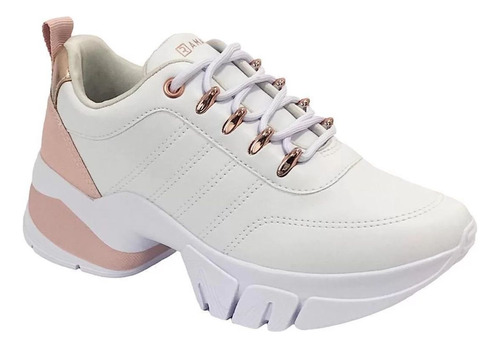 Tênis Feminino Ramarim Dad Chunky Sneaker 2180103 Rosa