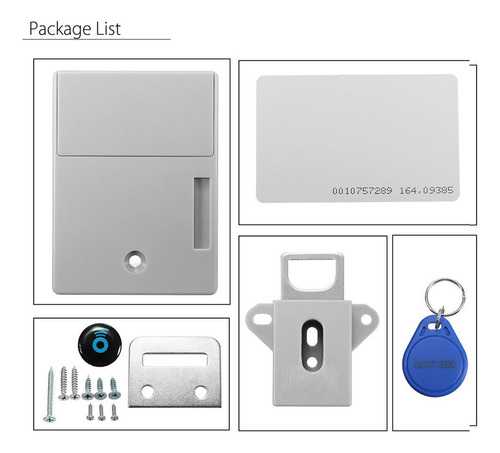 Cartão De Gaveta Inteligente Ic Lock Diy Com Sensor Invisíve