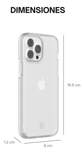 Funda Incipio Duo Para iPhone 12/13 Pro Max Color Transparente Transparente