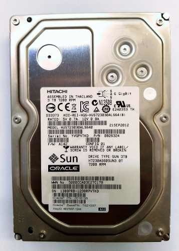 Disco duro interno Hitachi Ultrastar 7K3000 HUS723030ALS640 3TB