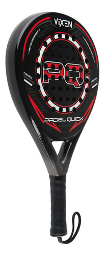 Paleta Padel Quick Paddle Fibra Vidrio Carbono Flex 40 Mm