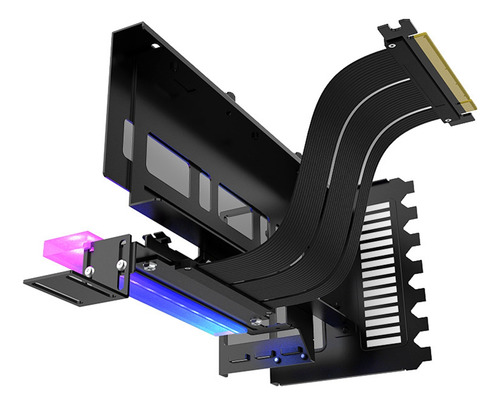 Soporte Vertical Para Tarjeta Gráfica Ez-40 Argb Pcie 4.0 X1