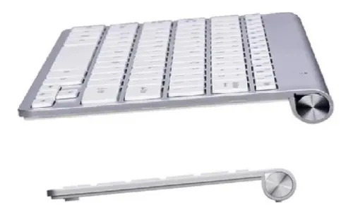 Kit Teclado E Mouse Sem Fio Slim Wireless iMac Macbook Win Kit Teclado E Mouse Sem Fio Slim Wireless iMac Macbook Win