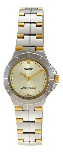 Reloj Casio Linea Ltp1242sg-9c  Mujer Elegante Somos Tienda 