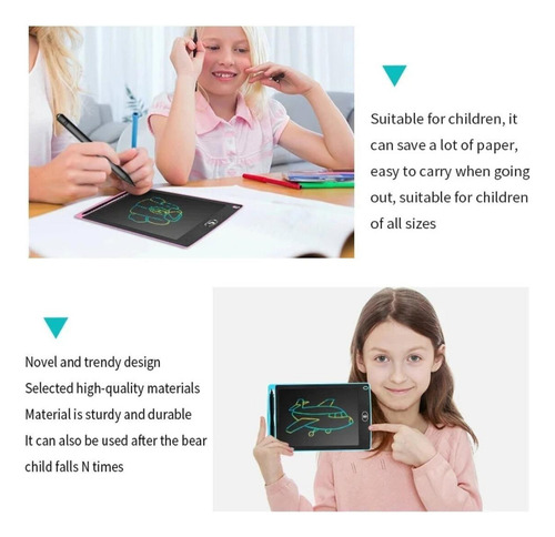 Tablero De Escritura Lcd De 6.5 Pulgadas, Tablero De Dibujo