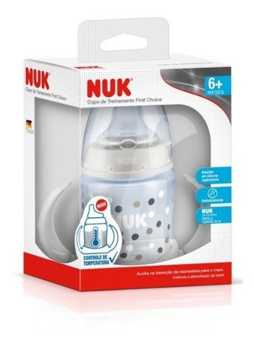 Copo Treinamento First Choice 150ml Branco - Nuk - Pa7641-1n