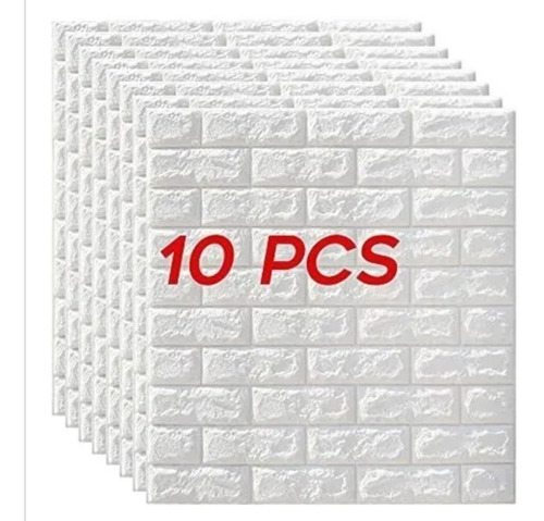 Papel Tapiz X10 Adhesivo Pared 3d Ladrillo Pegatinas Hogar 