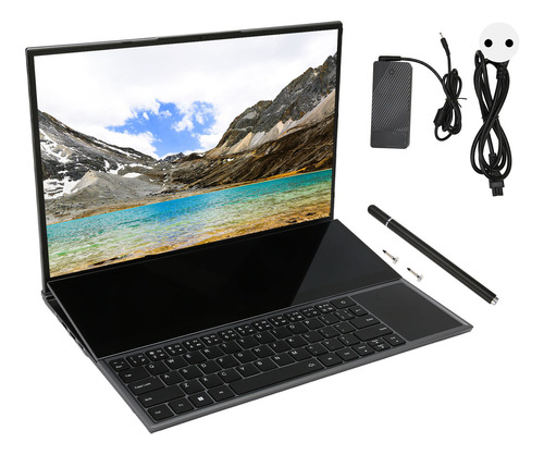 Laptop Hd De Doble Pantalla, 16 Pulgadas, 14 Pulgadas, 1920x