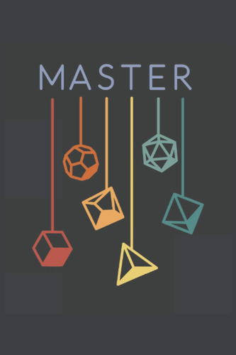 Libro: Diario De Cuaderno Dice Master Rpg Forrado: Cuaderno 