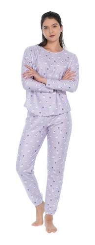 Pijama Tops&botoms De Pantalon Y Playera Para Dama/mujer