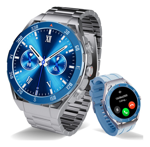 Smart Watch Para Hombres Dos En Uno Audifonos Bluetooth 2024