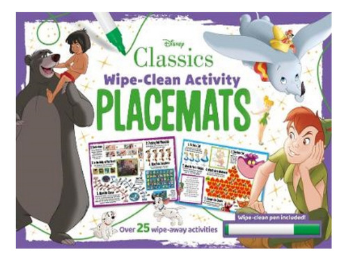 Disney Classics: Wipe-clean Activity Placemats - Autor. Eb06
