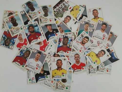 Figuras Del Álbum Panini Mundial Rusia 2018 Made In Italy